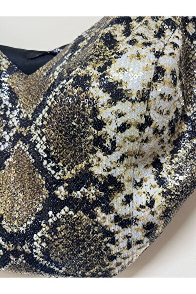 Javelin Collection Leopard Sequence Bustier on the Front