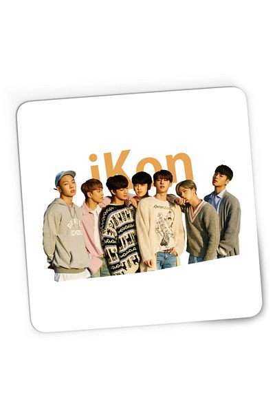OEM Mousepad Gaming iKon Group Western Outfit Era ComeBack Live Stage Concert, 21x19 cm