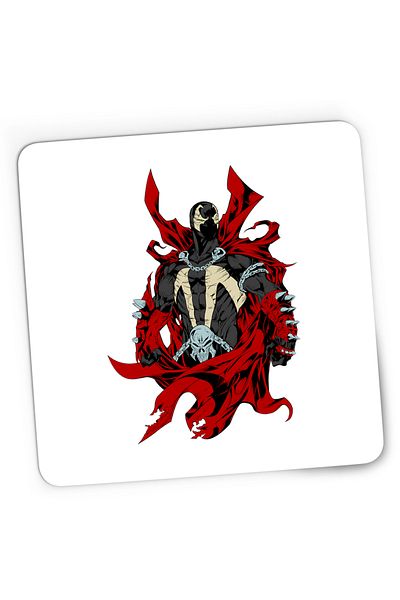 OEM Mousepad Gaming Spawn Cartoon Born To Be Hero Rebel, 21x19 cm