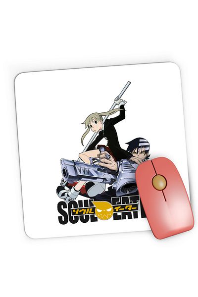 OEM Mousepad Gaming Soul Eater Death The Kid Maka d Scythe, 21x19 cm
