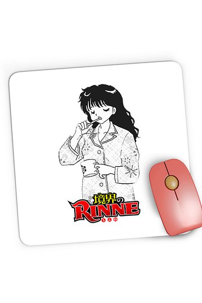 OEM Mousepad Gaming Rin-ne Sakura Morning Logo Sabato, 21x19 cm