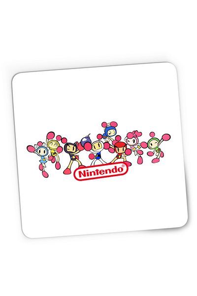 OEM Mousepad Gaming Bomberman All Team Console Game, 21x19 cm