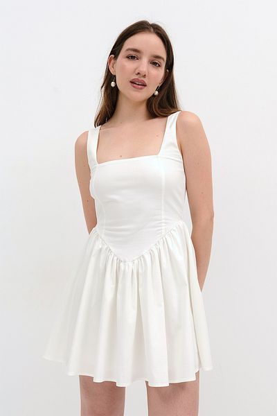 Addax Mini Dress with Straps E17422