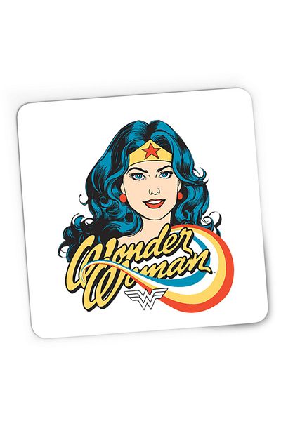 OEM Mousepad Gaming Wonder Woman Retro Comics Star Beautiful Power, 21x19 cm