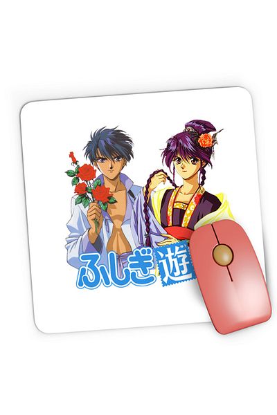 OEM Mousepad Gaming Fushigi Yuugi Tamahome Noriko Vizbig, 21x19 cm