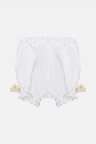 GB Baby Baby Girl White Shorts