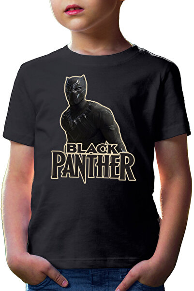 OEM Tricou copii Black Panther Logo Save World Hero Protect