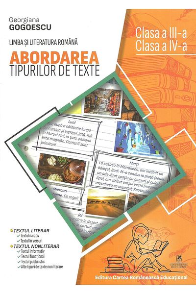 Editura Cartea Romaneasca Educational Romanian language and literature. Approaching the types of