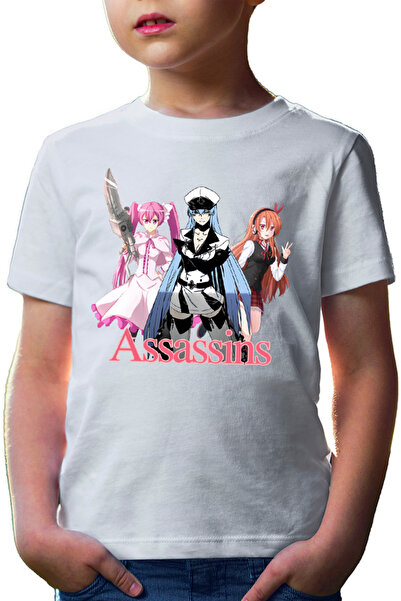 OEM Tricou copii Akame ga Kill Mine Esdeath Celsea Spadasin Assasin Anime