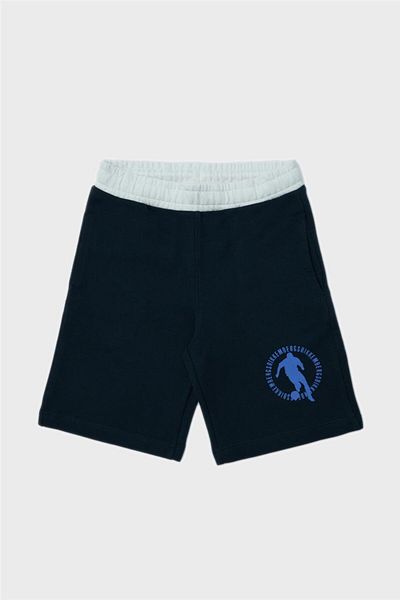 Bikkembergs Boy Navy Blue Shorts