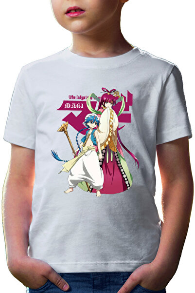 OEM Παιδικό μπλουζάκι Magi Ο λαβύρινθος της μαγείας Kougyoku Queen Alladin Me...