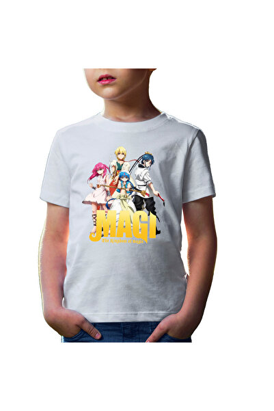 OEM Tricou copii Magi The Labyrinth of Magic Protagonists Group Poster Pose