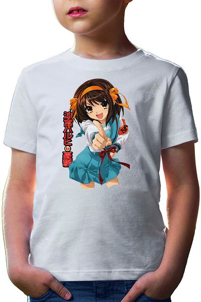 OEM Tricou copii Haruhi Suzumiya Energic Anime Supranatural
