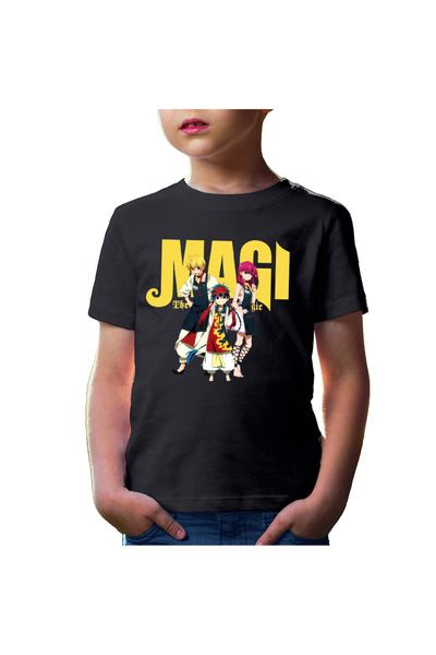 OEM Παιδικό μπλουζάκι Magi Ο λαβύρινθος της μαγείας Shinobu Ohtaka Anime