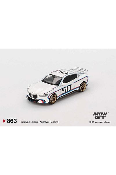 mini gt 1/64 Bmw 3.0 Csl White