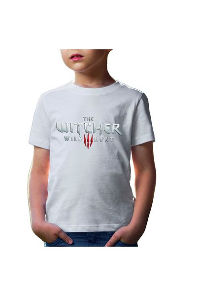 OEM Tricou copii The Witcher Wild Hunt Logo Sigil