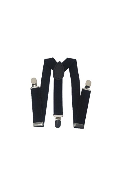 OEM Children's Suspenders, 1-6 years, black casual, 25mm