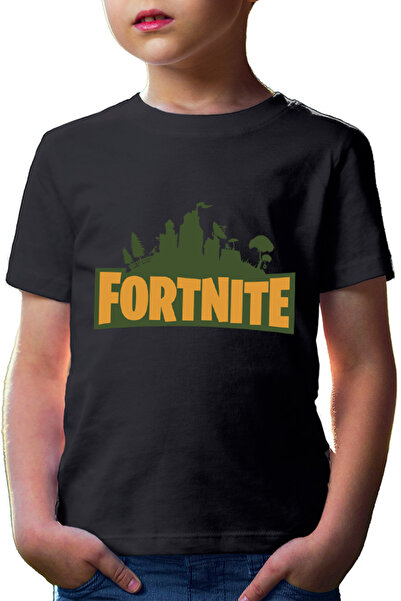 OEM Tricou copii Fortnite Logo Battle Royale Weapons Characters Loot