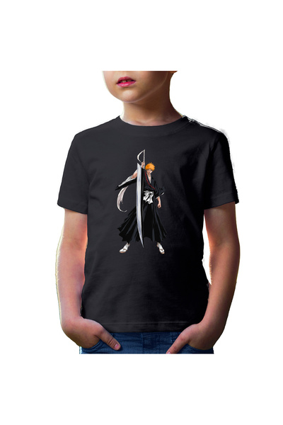 OEM Bleach Ichigo Anime Death Japan Warrior Παιδικό T-shirt