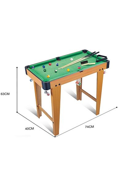 Flippy Billiard Table, Flippy, with Legs, +6 Years, 74 x 63 x 40 cm, Wood/ABS, Brown/Green