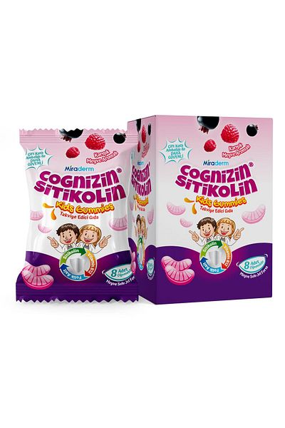 Miraderm Citicolin Cognizin Gummies 64 Gel