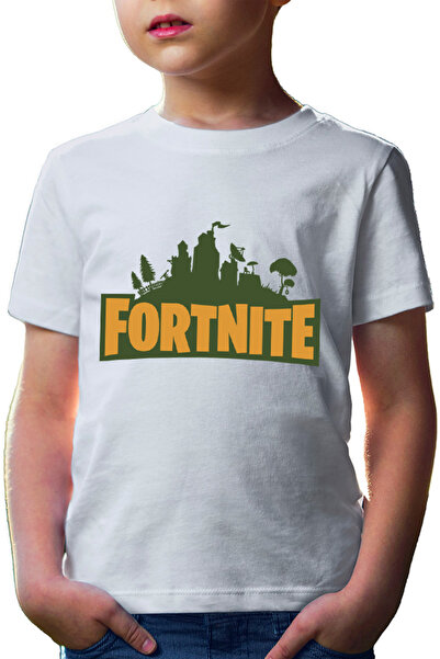 OEM Tricou copii Fortnite Logo Battle Royale Weapons Characters Loot