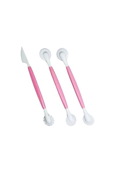 Pastaland مجموعة مارزيبان لتشكيل عجينة السكر 3 قطع