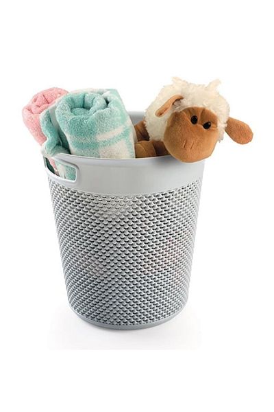 Üçsan Round Drop Design Laundry Basket 30 x 28.5cm