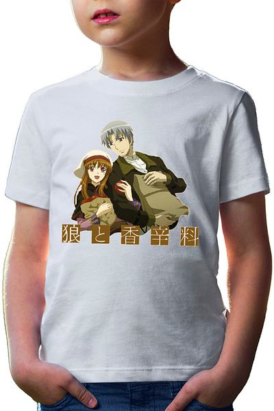 OEM Spice And Wolf Holo Kids T-shirt Myanimelist Manga