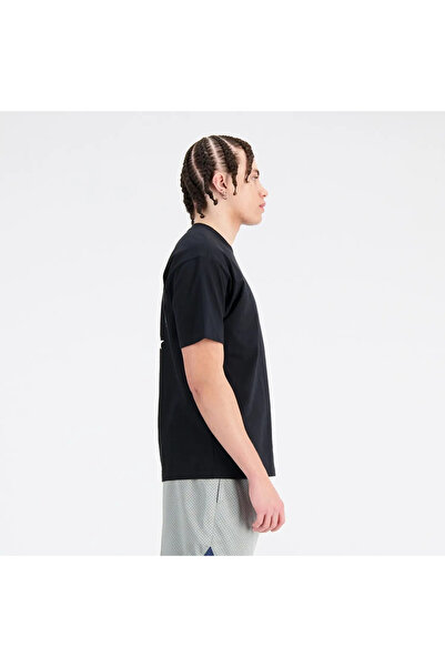 New Balance Lifestyle Men's Black T-Shirt - Mnt1411
