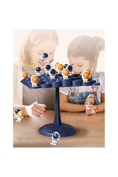 Flippy Διαδραστικό Παιχνίδι, Flippy, Αστροναύτες σε Ισορροπία, +3 Χρόνια, Πλαστικό, 50 Πιόνια, 14 x 7 x 14 εκ., Μπλε