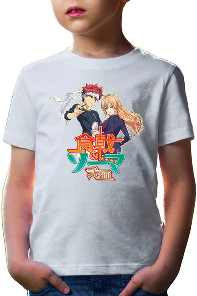 OEM Детска тениска Food Wars Суума Ерина Готвачи Аниме Шунен