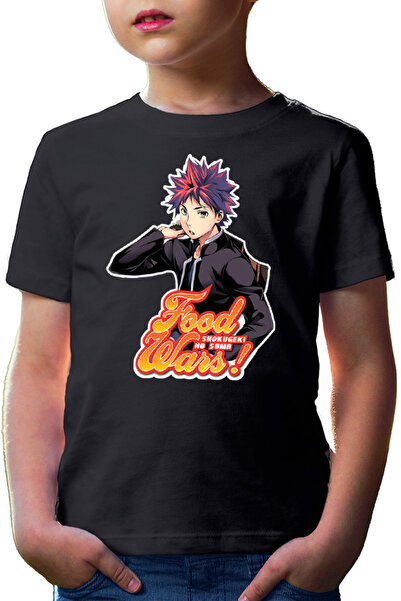OEM Tricou copii Food Wars Souma Student Style Action Shokugeki