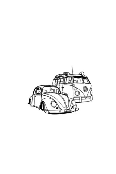OEM Wall sticker for children's room, PVC, black, 65 x 90 cm