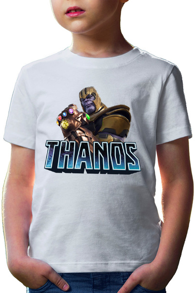 OEM Παιδικό μπλουζάκι Thanos Marvel Infinity Hulk Banner Destroyer