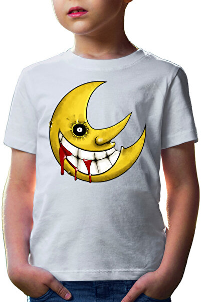OEM Tricou copii Soul Eater Moon Smile Blood Horror