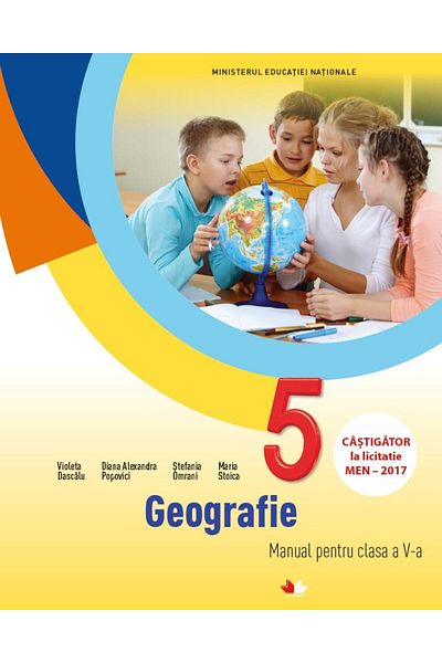 Editura Litera Educational Geography. Textbook for the 5th grade, Violeta Dasc