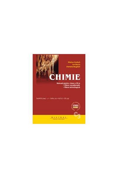 Editura Mistral Chemistry. Textbook for grade XII, C3. Branch v
