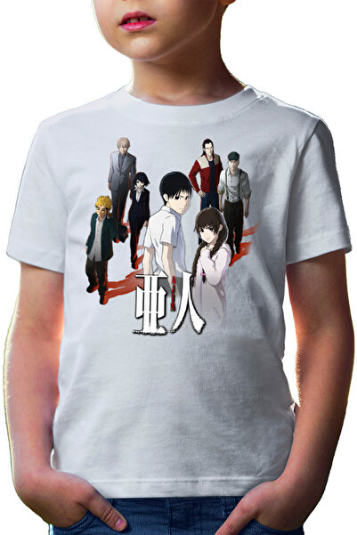 OEM Tricou copii Ajin Main Group Seinen Manga Anime Otaku