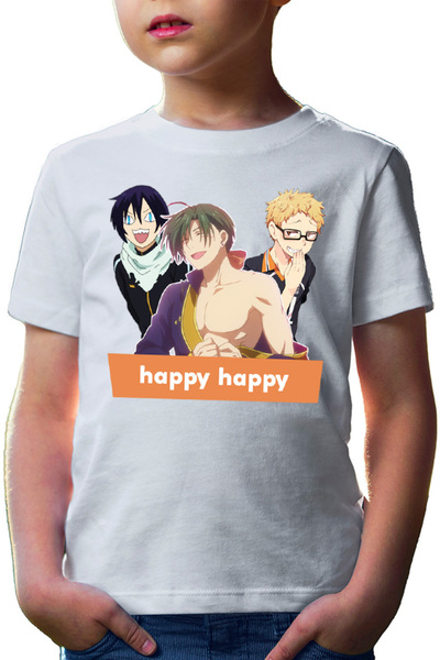 OEM Tricou copii Yona of the Dawn Jae Ha Yato Noragami Kei Troll Happy