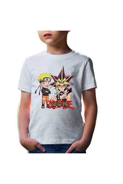 OEM Tricou copii Yu Gi Oh Mutou Naruto Shippuden Boruto Kage
