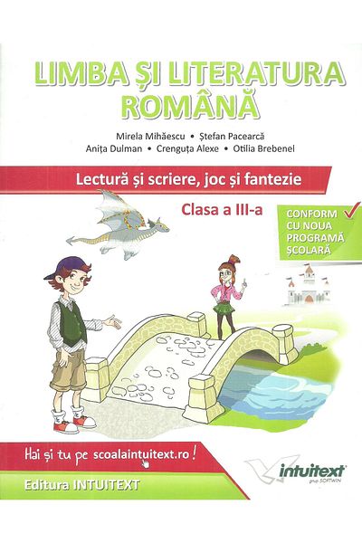Editura Intuitext Romanian language and literature for 3rd grade. L