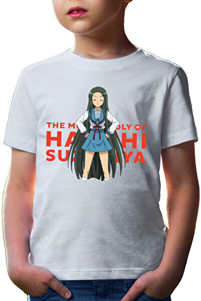 OEM Tricou copii Haruhi Suzumiya Tsuruya Light Novel Slice of Life Duplo