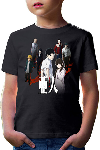 OEM Tricou copii Ajin Main Group Seinen Manga Anime Otaku
