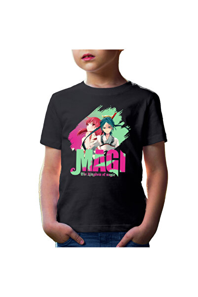 OEM Tricou copii Magi The Labyrinth of Magic Morgiana Hakuryuu Logo Brush