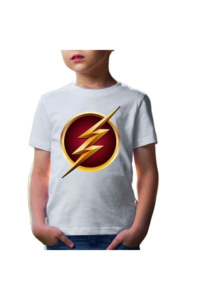 OEM Tricou copii The Flash Logo Superhero Comics Fast Go
