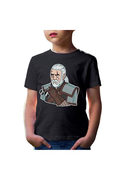 OEM Tricou copii The Witcher Andrzej Sapkowski Wild Hunt Video Game