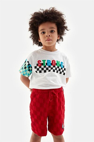 Nebbati Boy Red Shorts