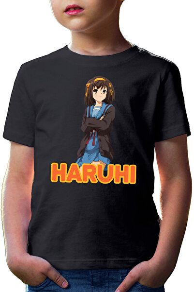OEM Tricou copii Haruhi Suzumiya Nagaru Tanigawa SOS Club