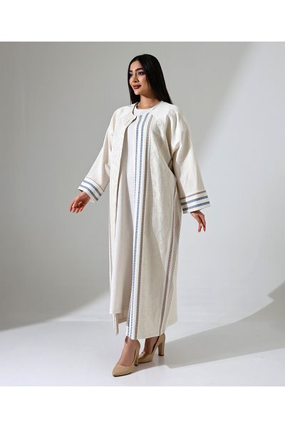 Fi'l Arz Fashion Agraf Closure Abaya